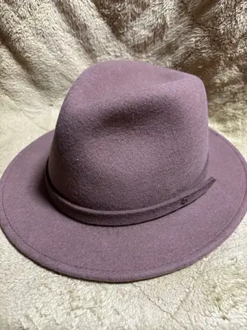 스텟슨 중절 모자 베이지 57cm 울 햇 크러셔블