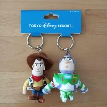 토이스토리 키체인 마스코트 버즈 라이트이어 우디 디즈니