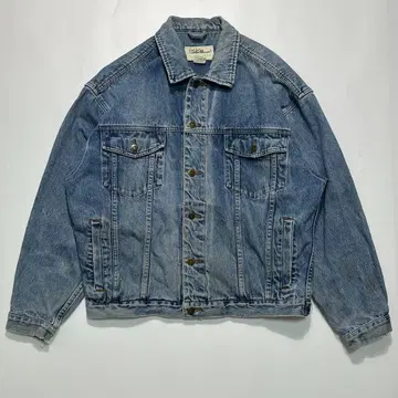 90s 에디 바우어 G 데님 자켓 L~ 트래커 5663