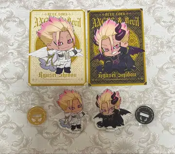 블루 록 파보테리아 천사 악마 아크릴 스탠드 엽서 시도 류세이