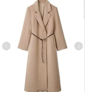 스나이델 벨티드 레이디 코트 체스터 코트