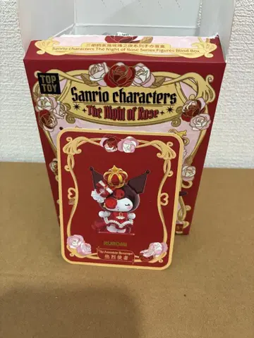 TOP TOY 산리오 로즈 나이트 블라인드 박스 쿠로미