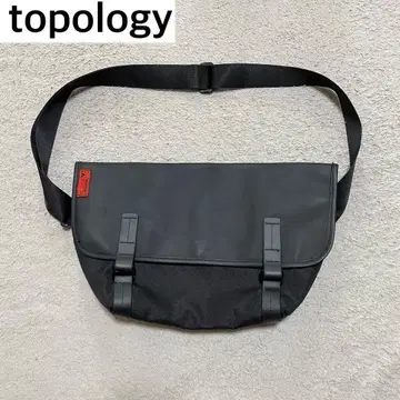 Topologie 메신저 백 숄더백 방수 방수 지퍼