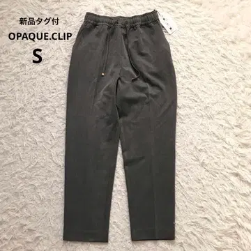 택 포함 새상품 오파크 클립 팬츠 주름이 잘 가지 않는 스트레치 그레이