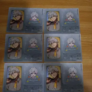 Fate Grand Order 퍼시벌 클리어 시트 6종 세트