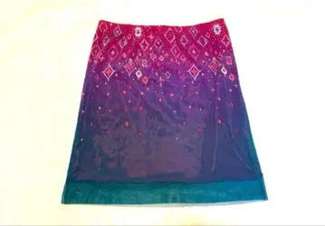 미니 스커트 에스닉 y2k 히피 그런지 사이키델릭