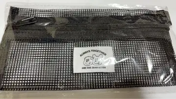 1107 빅 메쉬 펜 케이스 블랙