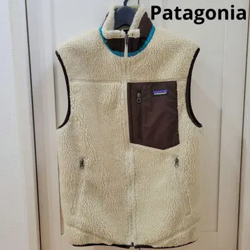 Patagonia 레트로X 베스트 MEN'S 베이지 브라운 S