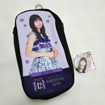 노기자카46 이오키 마오 스틱 라이트 케이스 & 캔뱃지