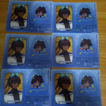 Fate Grand Order 알주나 알타 클리어 시트 6개 세트