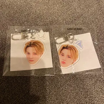 TREASURE 캡슐 토이 얼굴 아크릴 키링 도영