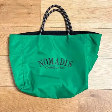 NOMADIS 노마디스 토트백 리버서블 그린 블랙