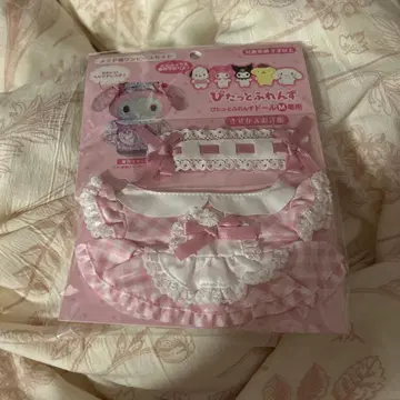 피타토 프렌즈 인형 M 메이드풍 원피스 세트