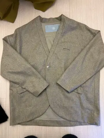 dulcamara 플라노 페이크 칼라 자켓 요소이키