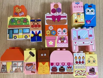 호빵맨 블록 라보 세트