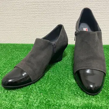 COMPOSITION9 웨지솔 스웨이드 펌프스