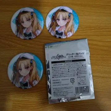 Fate Grand Order 엘레쉬키갈 캔뱃지 3종 세트