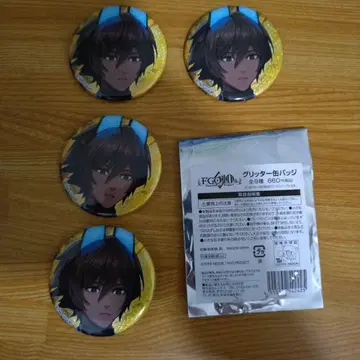 Fate Grand Order 아르주나 알타 캔뱃지 4개 세트