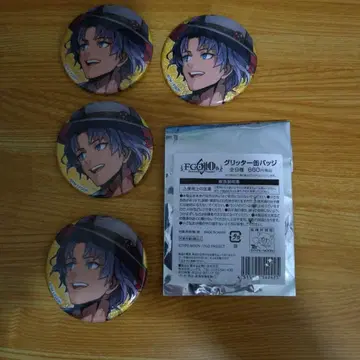 Fate/Grand Order 바솔로뮤 로버츠 캔뱃지 4종 세트