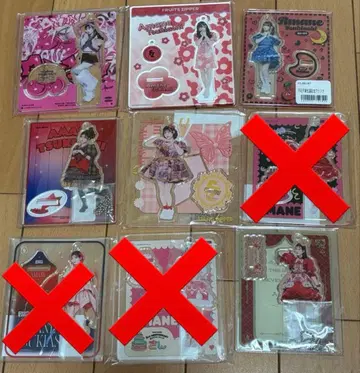 츠키아시 아마네 아크릴 스탠드 묶음 판매 (낱개 판매 가능)