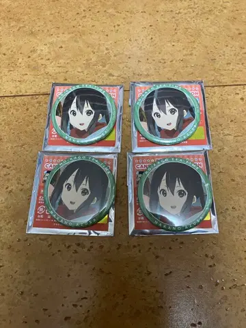 교토 애니메이션 케이온! 영화 극장판 캔뱃지 나카노 아즈사