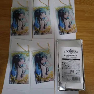 Fate Grand Order 개념 예복 키링 테노치티트란 5종 세트