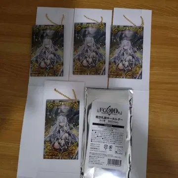 Fate Grand Order 개념 예복 키링 멜뤼진 4세트