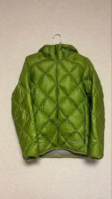 800FP 라이트 알파인 다운 후드티 여성용 M 라이트 그린 남성용