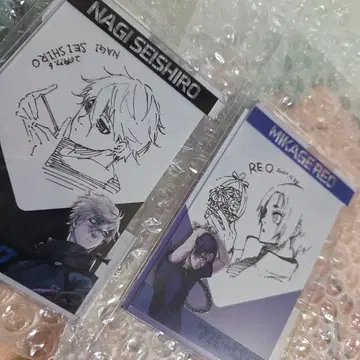 블루 록 이세탄 경질 카드 케이스 나기 레이