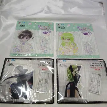 코드기어스 반역의 를르슈 스탠드 포함 아크릴 플레이트 를르슈 C.C.