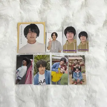 [ 미사용 ] King&Prince 타카하시 카이토 데타카 8장 세트