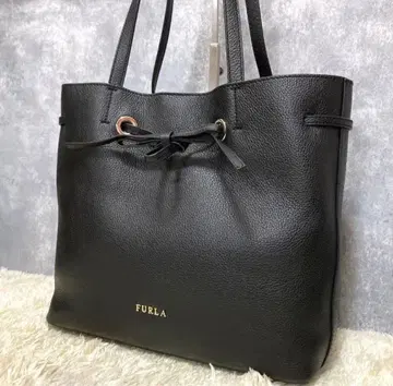 [새상품급] FURLA 훌라 코스탄자 토트백 가죽 블랙 A4 수납 가능