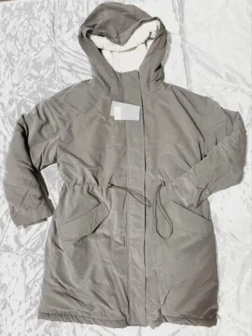 NAVY 발수 모즈 코트