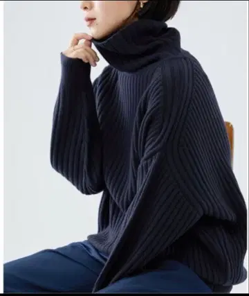 CODE 빅 풀오버 이에나 네이비