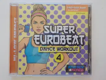 에어로빅스 CD 최신작 슈퍼 유로비트 댄스 WORKOUT 4 단계
