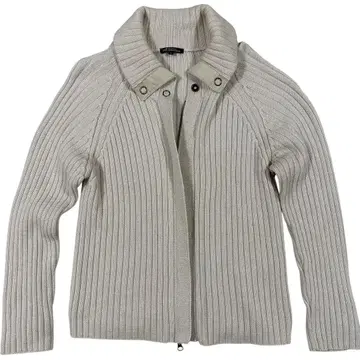 23구 라메 믹스 울100% 니트 가디건 46 3L 빅 새상품급