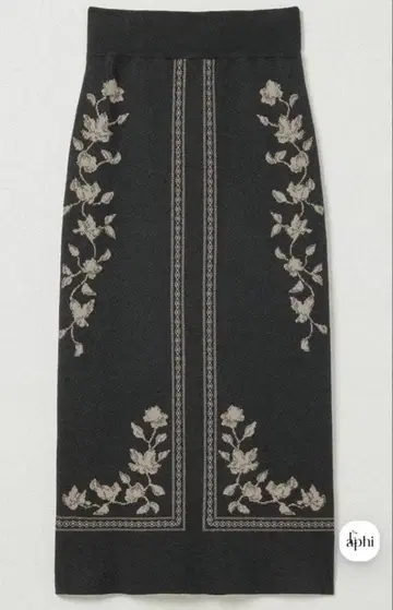 eaphi scarf motif knit skit