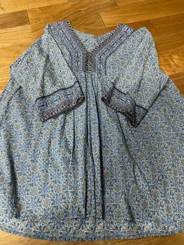 studioclip 에스닉 패턴 블라우스