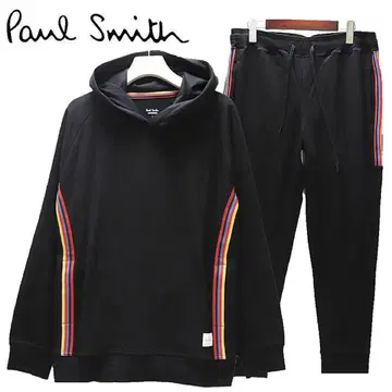 [ 폴스미스 ] 미사용 스트레치 후드티 + 팬츠 L(W84~94)