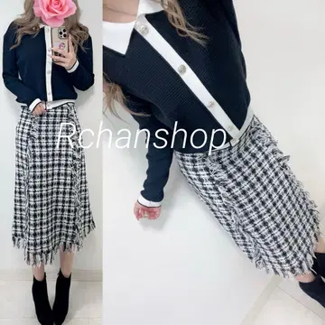 코디 세트 * 착용 이미지 * 마이 스트라다 리젝시 스나이델 계열 트위드