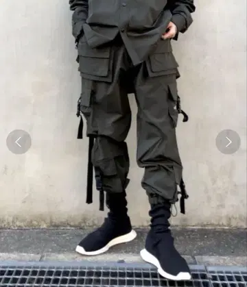 단케 쇤 DankeSchon 발수 스트레치 나일론 카고 팬츠