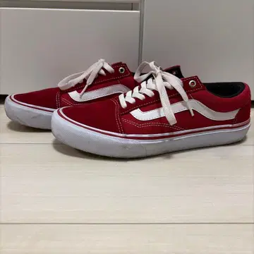 VANS 스니커즈 빨간색