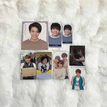 [ 미사용 ] King&Prince 키시 유타 데타카 8장 세트