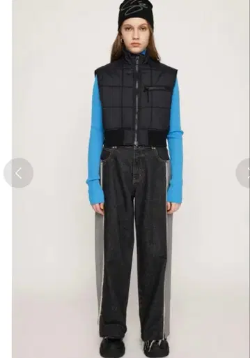 Sly L/W INSIDE OUT WIDE STRAIGHT-E 데님