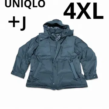 UNIQLO JILSANDER +J 다운 오버 사이즈 후드 코트