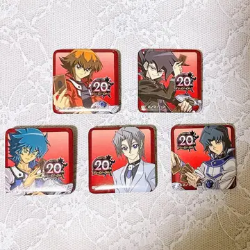 유희왕 GX 큐브 캔뱃지 세트