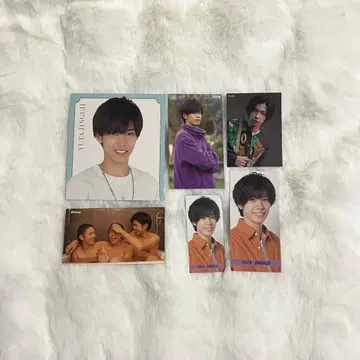 [미사용] King&Prince 진구지 유타 데타카 6장 세트