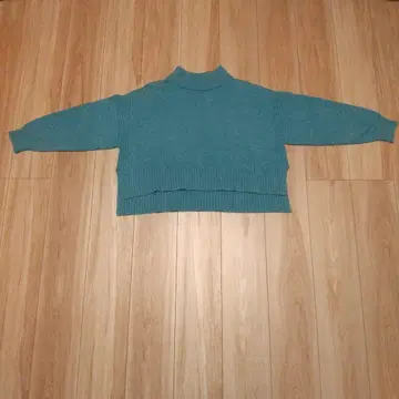 Kassia 청록색 하이넥 니트