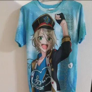 앙상블 스타즈 풀 그래픽 T셔츠 앙스타 시라토리 아이라