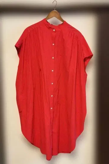 LUCA/LADY LUCK LUCA 개더 셔츠 원피스